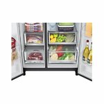 LG GC-J257SQRS Refrigerator, Side By Side - 635L By LG