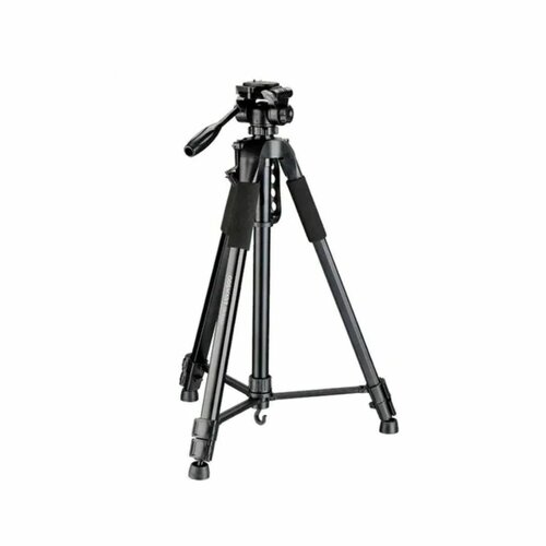 GOSMART TR682AN Portable Aluminum Professional 3-Way Pan/Tilt Head Tripod With Bag, For DSLR And Camcorder Camera, Black By Other