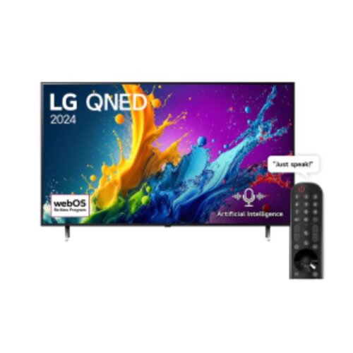 LG 65 Inch 4K QNED Smart TV – Model 65QNED80T