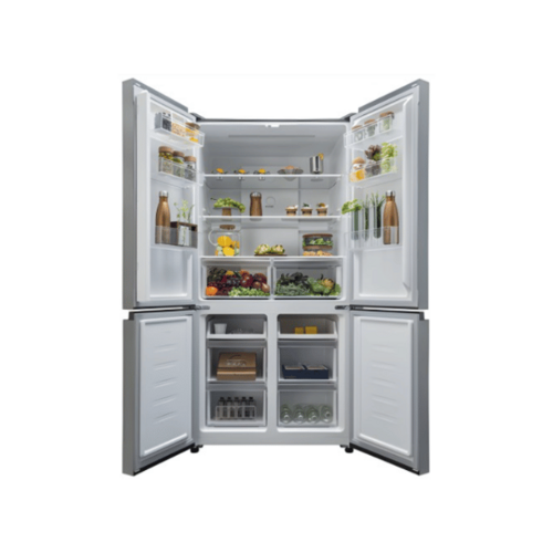 MIKA MRNF4D592GBV Fridge: 592L, 4 Door Bottom Mount Freezer, No Frost, INVERTER Compressor