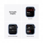 Apple Watch Series 7 (GPS, 45mm, Midnight Blue, & Green) By Apple
