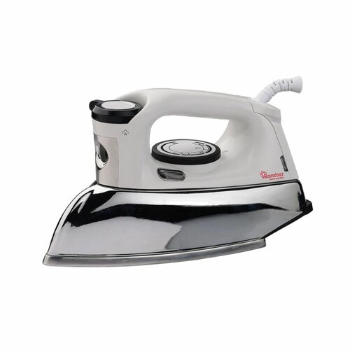 RAMTONS WHITE STEAM & DRY IRON- RM/480 By Ramtons
