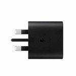 Samsung 25W USB Type-C Fast Charging Wall Charger (Black/White) Adapter By Samsung