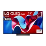 LG 55 Inch OLED Evo AI C5 4K HDR Smart TV 55C5 By LG