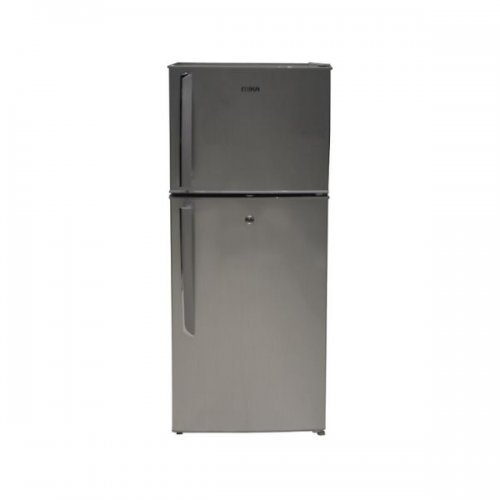 MIKA Fridge, 138L, Direct Cool, Double Door, Silver Brush MRDCD75SBR By Mika