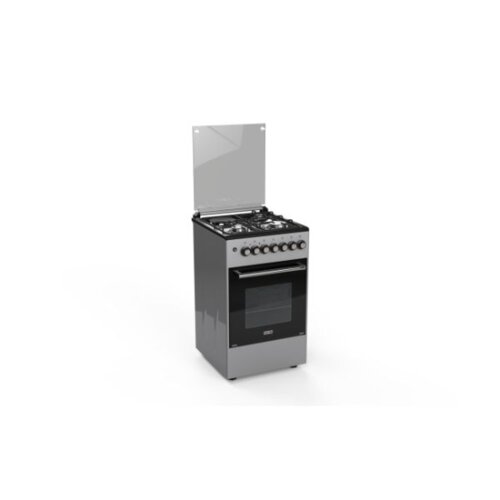 SOLSTAR 50x50cm Free Standing Oven - Silver, Model SO531DKBSLBSS