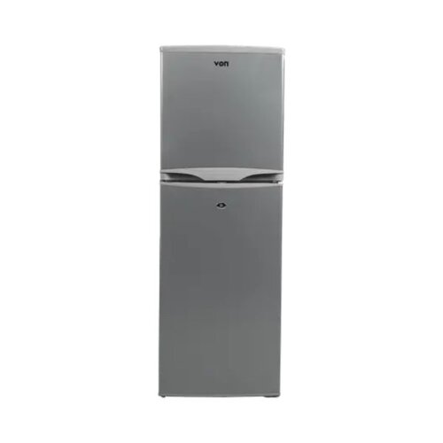 Von VART-22DHS Double Door Fridge 138L - Silver