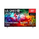 LG 85 Inch QNED AI Mini LED 4K Smart TV 85QNED70B6T By LG
