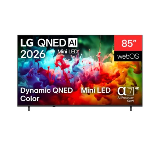 LG 85 Inch QNED AI Mini LED 4K Smart TV 85QNED70B6T