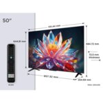 TCL 50 Inch QLED 4K Smart TV – T6C Series, Model 50T6C By TCL