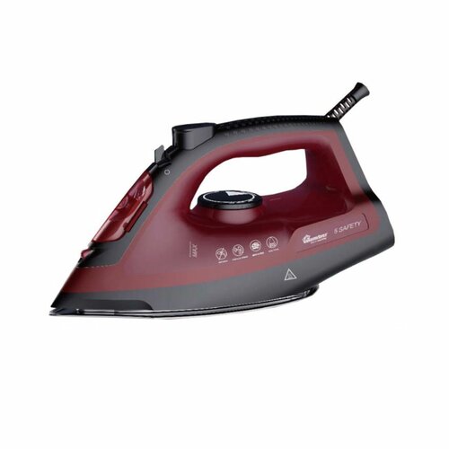 RAMTONS RED STEAM IRON - RM/584 By Ramtons