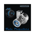 Newmatic H97.9S Island Chimney Hood - Powerful 90cm Extraction By Newmatic