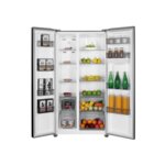 MIKA 529L Side By Side No Frost Fridge Inox MRNF2DW529XLBV By Mika