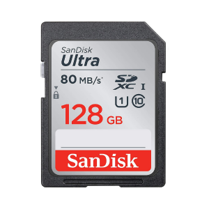 SanDisk Ultra SDHC 128GB 80MB/s Class 10 UHS-I photo