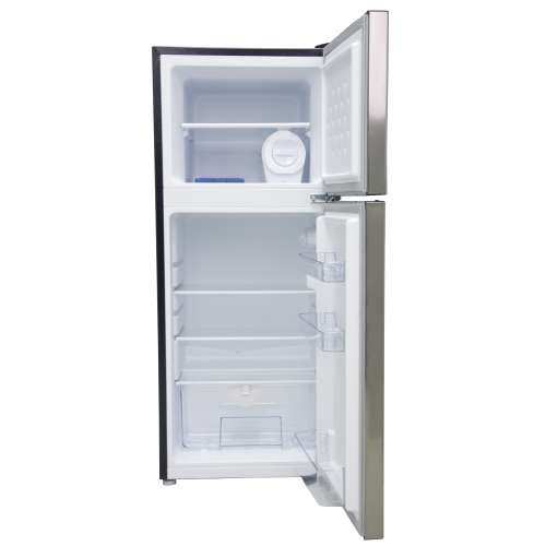 MIKA Fridge, 118L, Direct Cool, Double Door, Black Brush MRDCD70BBR(MRDCD70XSF) By Mika