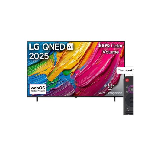 LG 65QNED80A 65 Inch 4K QNED Smart TV With WebOS 25 By LG