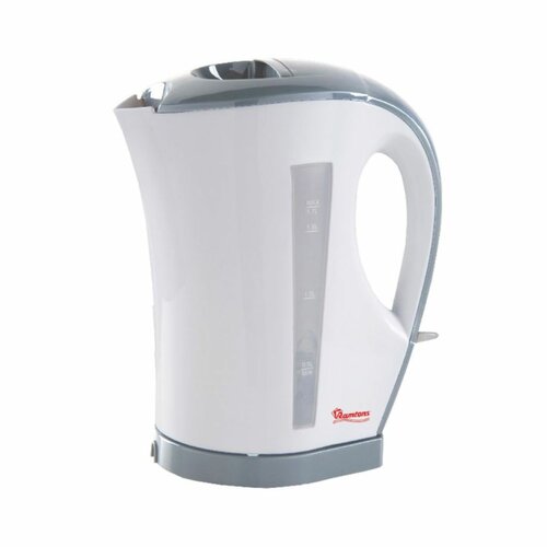 RAMTONS  RM/263 CORDLESS ELECTRIC KETTLE 1.7 LITERS WHITE AND GREY By Ramtons