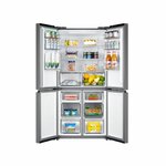 MIKA Refrigerator, 474L, No Frost, 4 Door, With Inverter Compressor, Digital Display, Stainless Steel MRNF4D474DXV By Mika