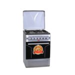 Von VAC6F031US 3 Gas + 1 Electric Cooker - Silver By Von