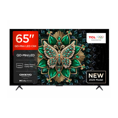 TCL 65 Inch QD-Mini LED Google TV – 65C6K By TCL