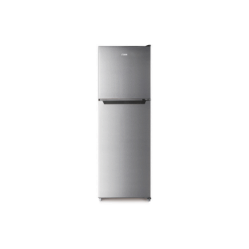 MIKA MRNF255LSD Fridge: 255L, 2 Door, No Frost, Line Silver Dark