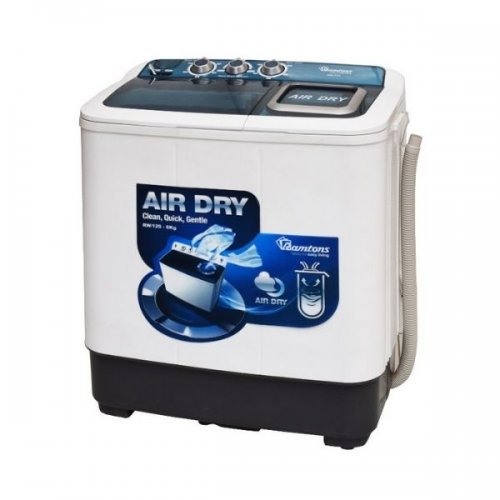 Ramtons TWIN TUB SEMI AUTOMATIC 6KG WASHER - RW/125