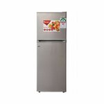 RAMTONS 128 LITERS 2 DOOR DIRECT COOL FRIDGE, SILVER- RF/173 By Ramtons