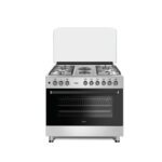 MIKA 90x60cm Dual Fuel Standing Cooker Air Fry Oven MST9042WEF10HI By Mika