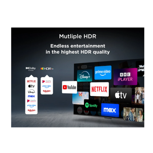 TCL 65 Inch QD-Mini LED Google TV – 65C6K