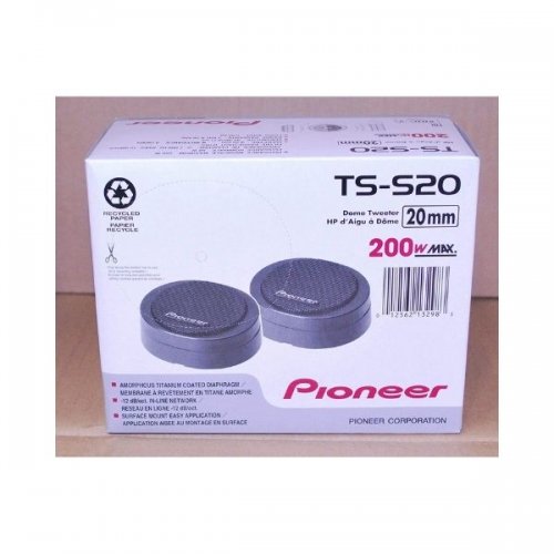 Pioneer TS-S20 20mm High-Power Component Dome Tweeter By PIONEER