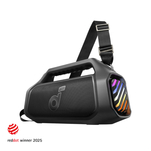 Anker Boom 2 Plus Waterproof Bluetooth Speaker, 140W Power, 24H Playtime, BassUp™ 2.0 – Perfect For Outdoor Adventures