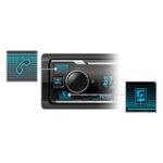 Kenwood KMM-BT408 - 1-DIN Car Stereo, Bluetooth, USB Media Playback By Kenwood