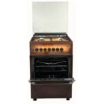 MIKA Standing Cooker 58cm All Gas Dark Brown MST60PIAGDB/EM By Mika