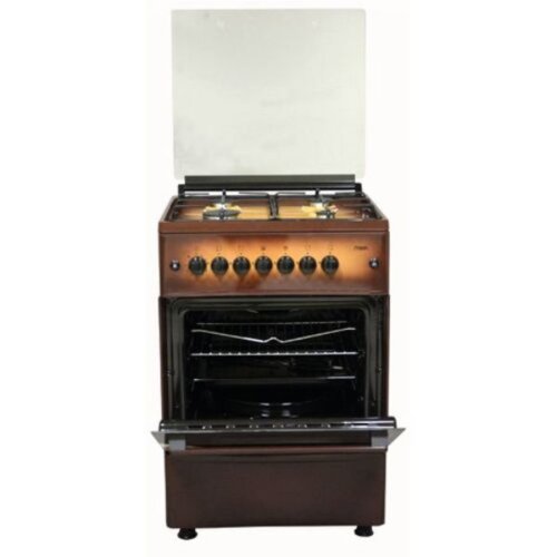 MIKA Standing Cooker 58cm All Gas Dark Brown MST60PIAGDB/EM