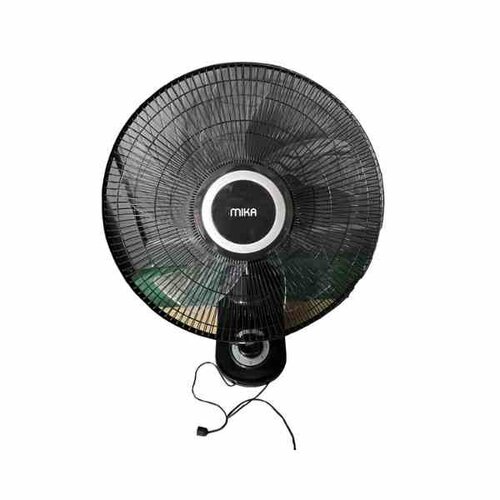 Mika 16 Inch Wall Fan Black & Silver MFW166BS