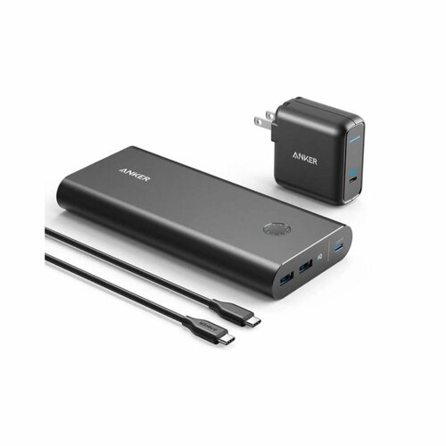 Anker B1376 PowerCore+ 26800 60W Power Bank With PD 45W Usb C PD Port With 30W PD Charger PD3.0 By Anker