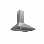 MIKA MHP611BB Chimney Hood, Pyramid, 60cm, Push Button, Black By Mika