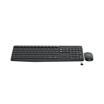Logitech Wireless Keyboard & Mouse MK235 - English & Arabic By Logitech