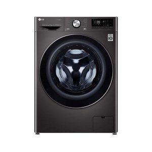 LG F4V9BWP2E Front Load Washing Machine, 12KG - Black photo
