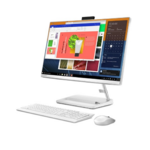Lenovo IdeaCentre All In One  Core I5 12TH Gen - 1240P 8GB RAM 512GB SSD 23.8" FHD Display. (24IAP7) By Lenovo