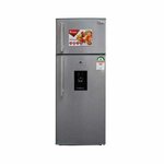 RAMTONS RF/130 213 LITERS 2 DOOR DIRECT COOL FRIDGE + DISPENSER, SILVER By Ramtons