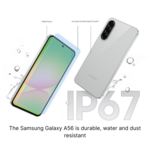 Samsung Galaxy A56 5G, 8GB RAM, 128GB/256GB Storage, Dual SIM By Samsung