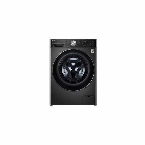 LG F4V9BDP2EE Front Load Washer Dryer, 12/8KG- Black By LG