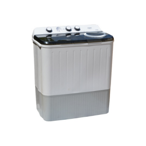 MIKA Washing Machine, Semi-Automatic Top Load, Twin Tub, 9Kg, White & Grey - MWSTT2209 photo
