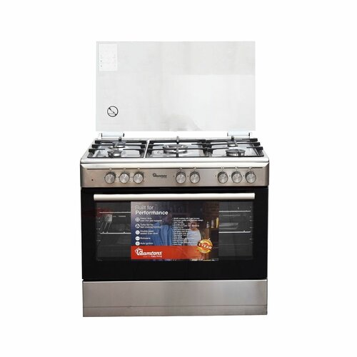 RAMTONS 5GAS 90X60 INOX COOKER- RF/499 By Ramtons