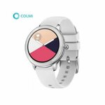 COLMI V33 Lady Smartwatch 1.09 Inch Round Full Screen Thermometer Heart Rate Sleep Monitor Women Fashion Smart Watch By Xiaomi
