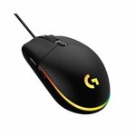 Logitech G102 LIGHTSYNC RGB Wired 6-Button Gaming Mouse – Black By Logitech