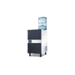 MIKA MIC1D3615X Ice Maker: 36kg Capacity, Dual Option, Stainless Steel & Black By Mika