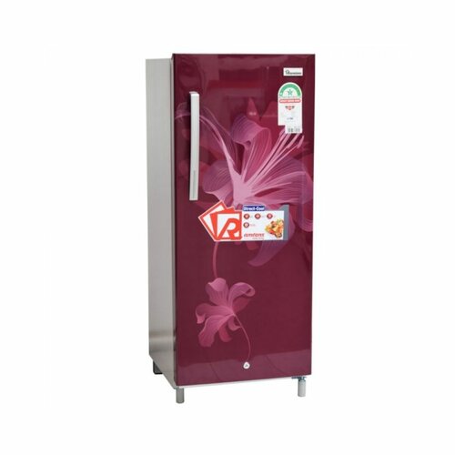 RAMTONS 181 LITRES SINGLE DOOR DIRECT COOL FRIDGE, MAROON- RF/273