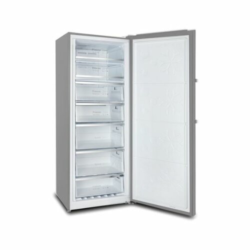 Mika Upright Freezer 380L, Brush SS Look MUNF380DXV